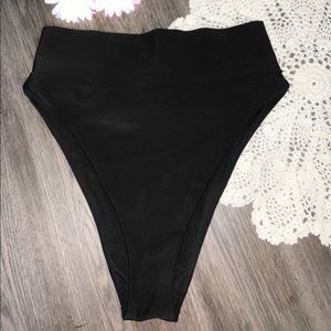 High waisted bathing suit bottoms